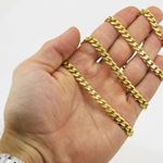 "Mens Stainless Steel Franco Cuban Link Chain 24 Inch Long