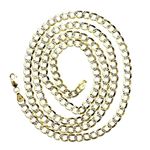 10K Diamond Cut Gold HOLLOW ITALY CUBAN Chain - 28 Inches Long 5MM Wide 2