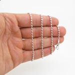 925 Sterling Silver Italian Chain 22 inches long and 2mm wide GSC43 4