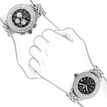 Matching His and Hers Watches: Centorum Falcon Real Diamond Watch Set 1.05ct 4