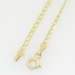 10K Yellow Gold curb chain GC90 4