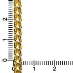 10K YELLOW Gold SOLID FRANCO Chain - 26 Inches Long 4MM Wide 4