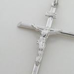 Jesus cut crucifix cross pendant SB36 54mm tall and 33mm wide 2