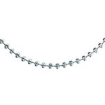 "10K WHITE Gold MOON CUT SOLID CHAIN - 30"" Long 5.00MM Wide 4"