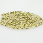 10K Yellow Gold figaro open chain GC68 2