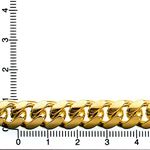 "10K YELLOW Gold MIAMI CUBAN SOLID CHAIN - 30"" Long 10.2X4MM Wide 4"