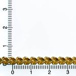 10K YELLOW Gold SOLID FRANCO Chain - 26 Inches Long 4.2MM Wide 4