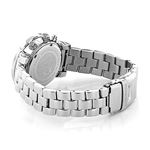 Luxurman Watches: Ladies Diamond Watch 3ct Black Interchangeable Straps 2