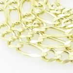 Mens Yellow-Gold Figaro Link Chain Length - 24 inches Width - 5.5mm 2