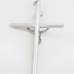 Jesus cut crucifix cross pendant SB36 54mm tall and 33mm wide 4