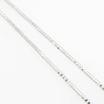 Ladies .925 Italian Sterling Silver Snake Link Chain Length - 18 inches Width - 1mm 4