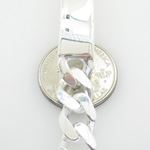 Curb Link ID Bracelet Necklace Length - 8.5 inches Width - 10.5mm 4