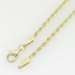 10K Yellow Gold rope chain GC16 4