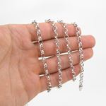 925 Sterling Silver Italian Chain 30 inches long and 5mm wide GSC22 4