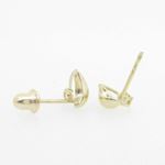 "14K Gold Earrings heart star flower dolphin penguin for Childeren