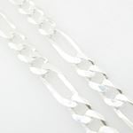 Figaro link chain Necklace Length - 24 inches Width - 7.5mm 4