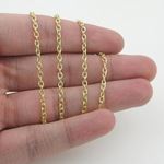 10K Yellow Gold Cable chain GC30 4