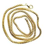 10K YELLOW Gold SOLID FRANCO Chain - 30 Inches Long 3.8MM Wide 2