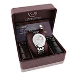 Centorum Watches: Real Diamond Watch 0.5ct Midsize Falcon Interchangeable Straps 4