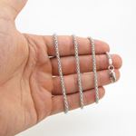 925 Sterling Silver Italian Chain 22 inches long and 4mm wide GSC47 4