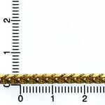 10K YELLOW Gold SOLID FRANCO Chain - 26 Inches Long 3.1MM Wide 4