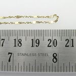 10K Yellow Gold fancy chain GC24 4