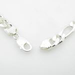 Silver Figaro link chain Necklace BDC75 4