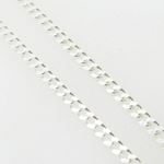 Silver Curb link chain Necklace BDC65 2