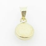 Womens BP119 Kabbalah Evil Eye 14K Solid Yellow Gold Good Luck Charm Pendant 4