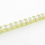 Ladies 10K Solid Yellow Gold fancy box link bracelet Length - 7.5 inches Width - 3.5mm 4