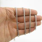 925 Sterling Silver Italian Chain 26 inches long and 3mm wide GSC33 4