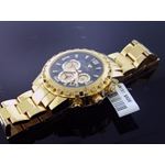 Yellow Gold 38Mm Round 24 Diamonds Watch-2