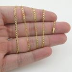 10K Yellow Gold open link chain GC32 4