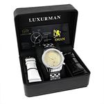 Mens Diamond Watches Diamond Wristwatch .30Ct-4