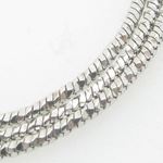 Ladies .925 Italian Sterling Silver Snake Link Chain Length - 16 inches Width - 1.5mm 2