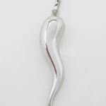 Italian horn pendant SB27 38mm tall and 12mm wide 4