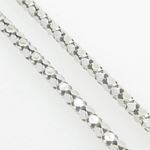 Ladies .925 Italian Sterling Silver Popcorn Link Chain Length - 20 inches Width - 2.5mm 4