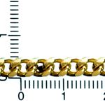 14K YELLOW Gold SOLID FRANCO Chain - 26 Inches Long 4.2MM Wide 4