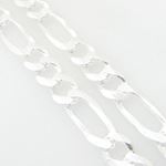 Figaro link chain Necklace Length - 30 inches Width - 8mm 4