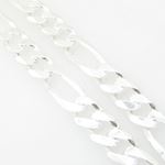 Figaro link chain Necklace Length - 24 inches Width - 8.5mm 4