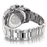 Celebrity Liberty Genuine Diamond Watch for Men 0.5ct Swiss Movt by Luxurman 2