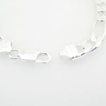 Figaro Link ID Bracelet Necklace Length - 8.5 inches Width - 9mm 2