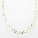 Mens Yellow-Gold Fancy Link Chain Length - 16 inches Width - 2.5mm 2