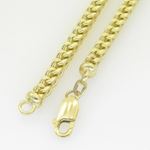 10K Yellow Gold franco chain GC46 4