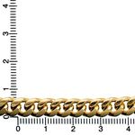 "14K YELLOW Gold MIAMI CUBAN SOLID CHAIN - 32"" Long 7.2X2.5MM Wide 4"