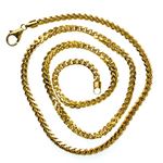 10K YELLOW Gold SOLID FRANCO Chain - 26 Inches Long 4.2MM Wide 2