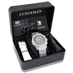 Mens LUXURMAN Watches: Real Diamond Watch 1.25Ct-4