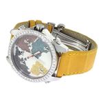 Jacob Co. Yellow Band Five Time Zone World Map 4-2