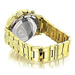 Fully Iced Out Mens Diamond Watch 3Ctw Of Diamon-2