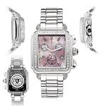 Diamond Ladies Watch - MADISON Silver 2 Ctw-2